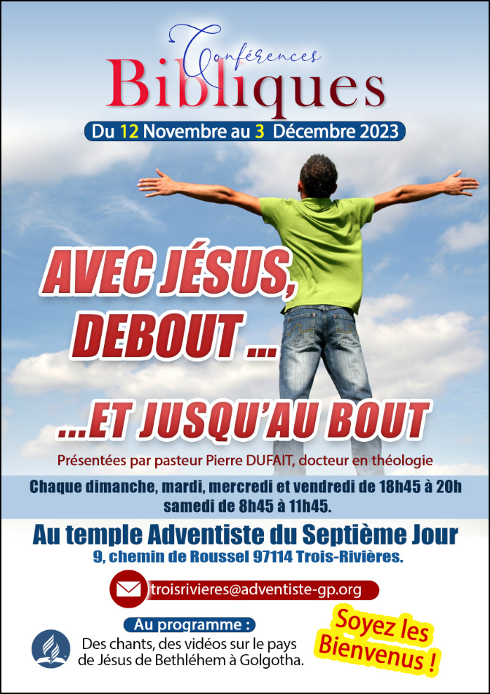 Avec Jésus debout.. et jusqu'au bout...