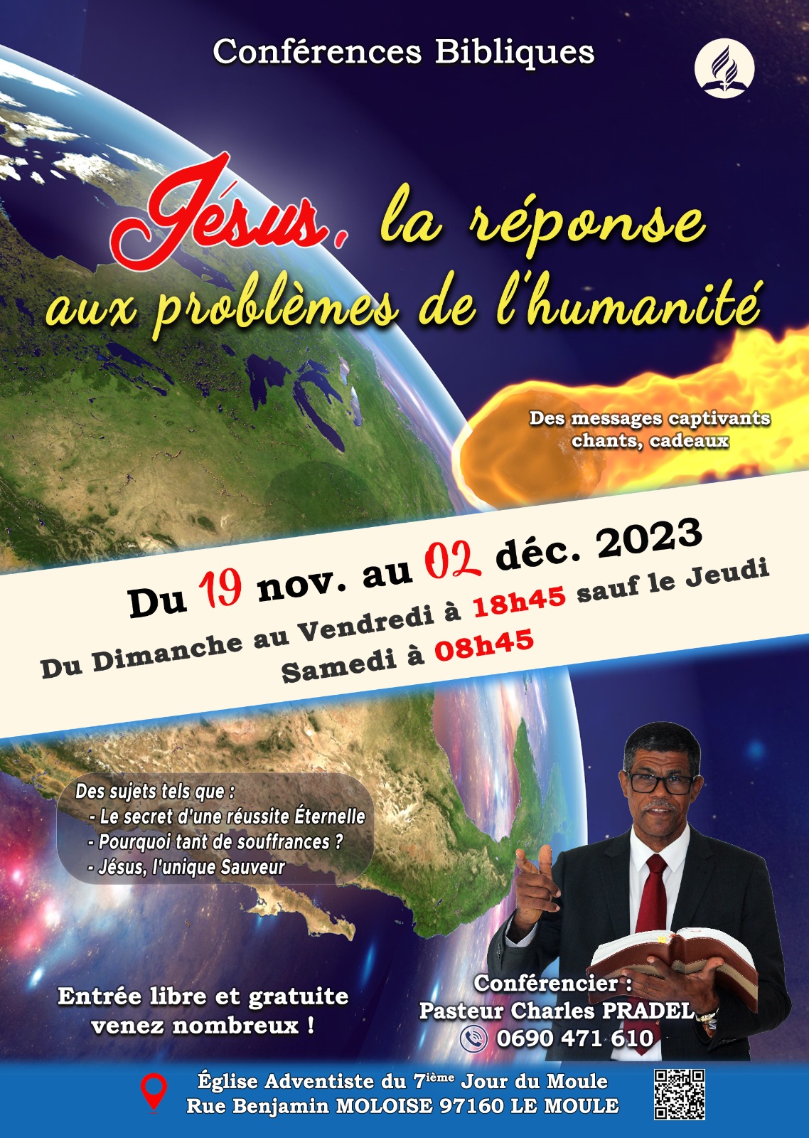 Jésus, la réponse aux problèmes de l\'humanité Jésus, la réponse aux problèmes de l\'humanité